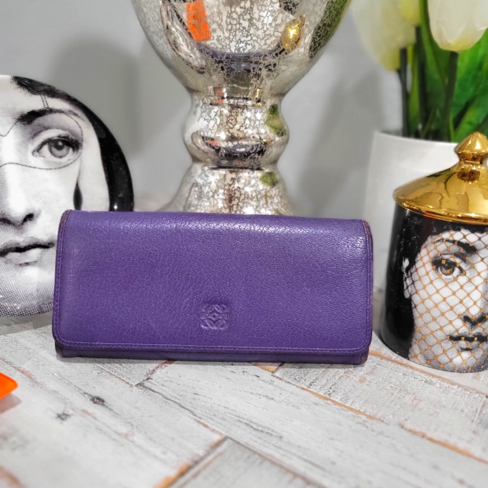 #0129Loewe long wallet